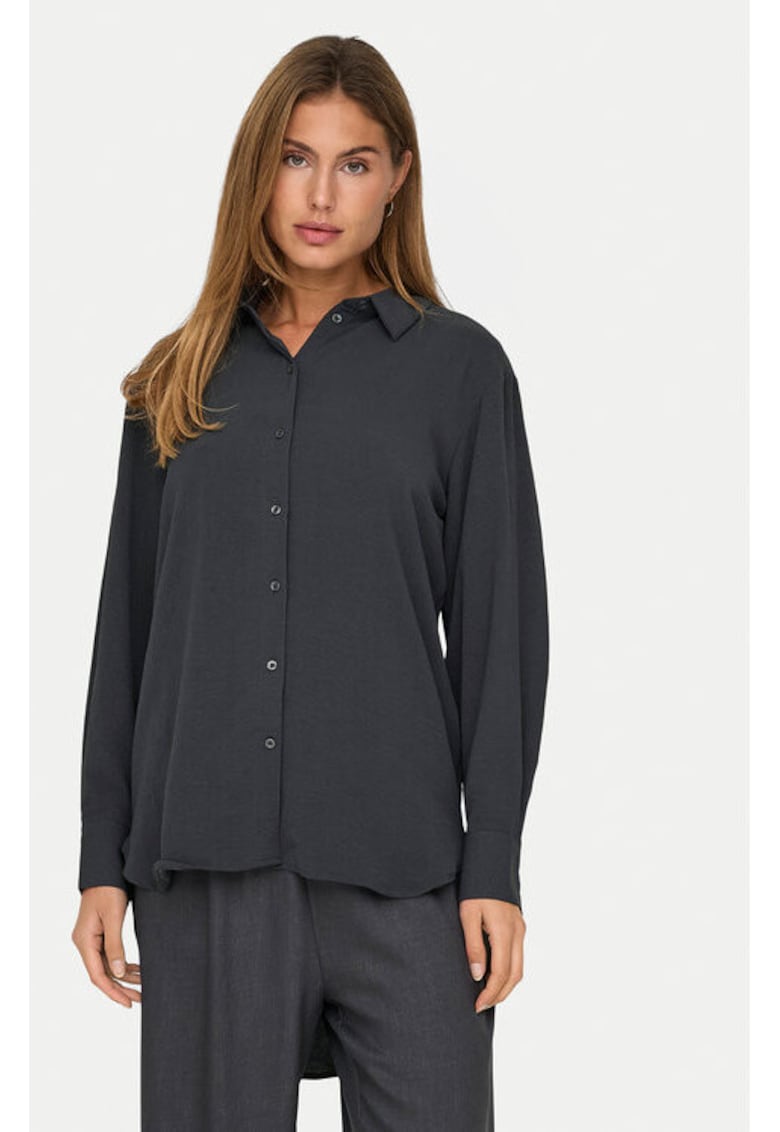 Camasa dama - 304519314 - Poliester reciclat/Poliester - Negru