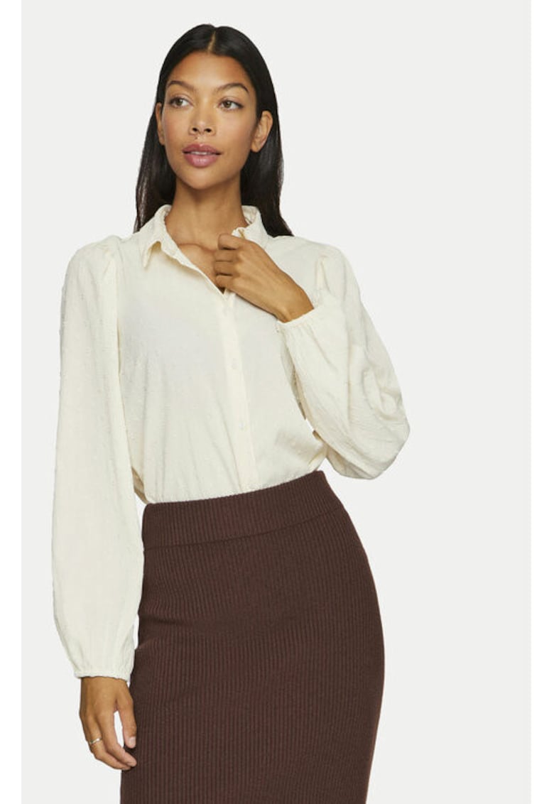 Camasa dama - 304768637 - Poliester reciclat/Poliester - Bej