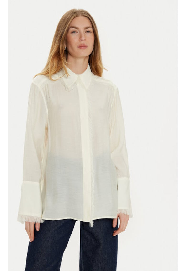 Camasa dama -  304749971 - Rayon/Poliester - Bej