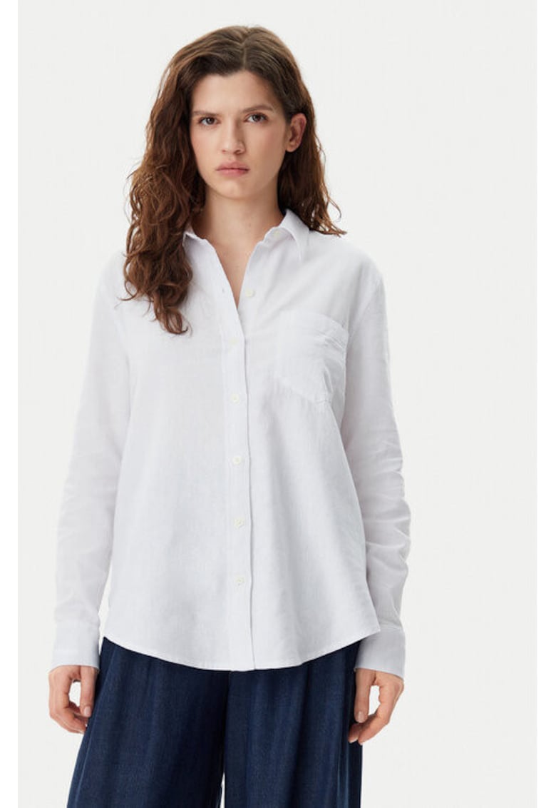 Camasa dama -  305290816 - In/Bumbac - Alb