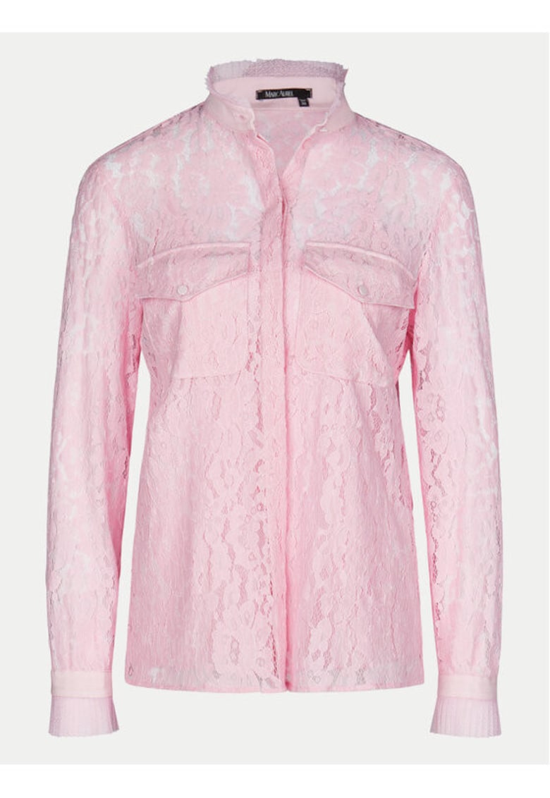 Camasa dama -  303698478 - Bumbac/Poliamida - Roz