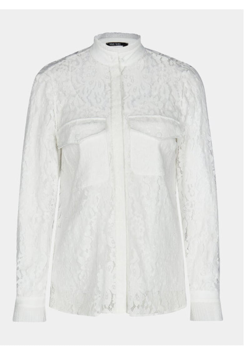 Camasa dama -  303698454 - Bumbac/Poliamida - Alb