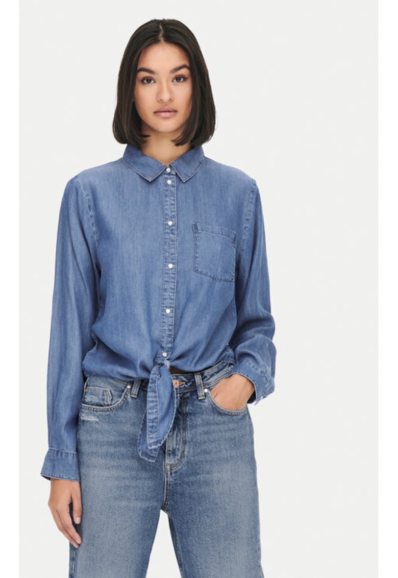 Camasa dama - 304807220 - Lyocell - 42 EU - Albastru