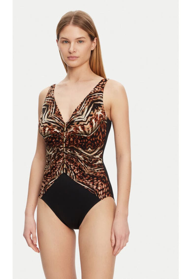 Costum de baie dama -  305152725 - Nylon/Elastan - Maro