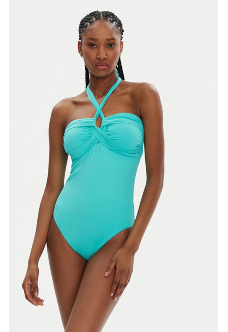 Costum de baie dama - 304990991 - Nylon - Verde - Verde