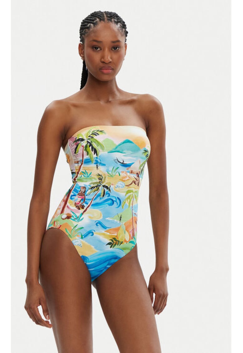 Costum de baie dama - 304991523 - Nylon/Elastan - Multicolor Costum de baie dama - 304991523 - Nylon/Elastan - Multicolor