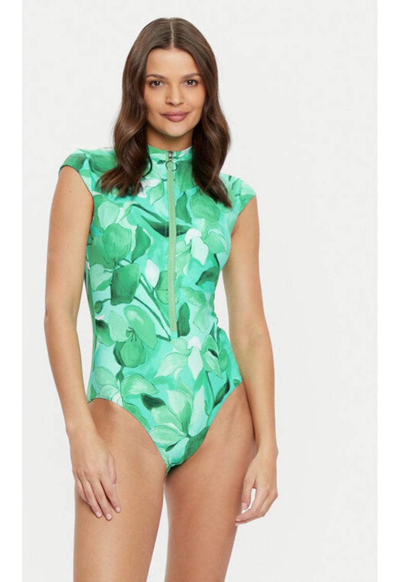 Costum de baie dama - 304990427 - Nylon - Verde