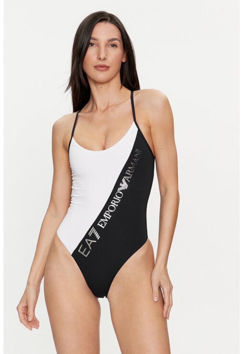 Costum de baie dama - Emporio Armani 303540173 - Poliester - Alb