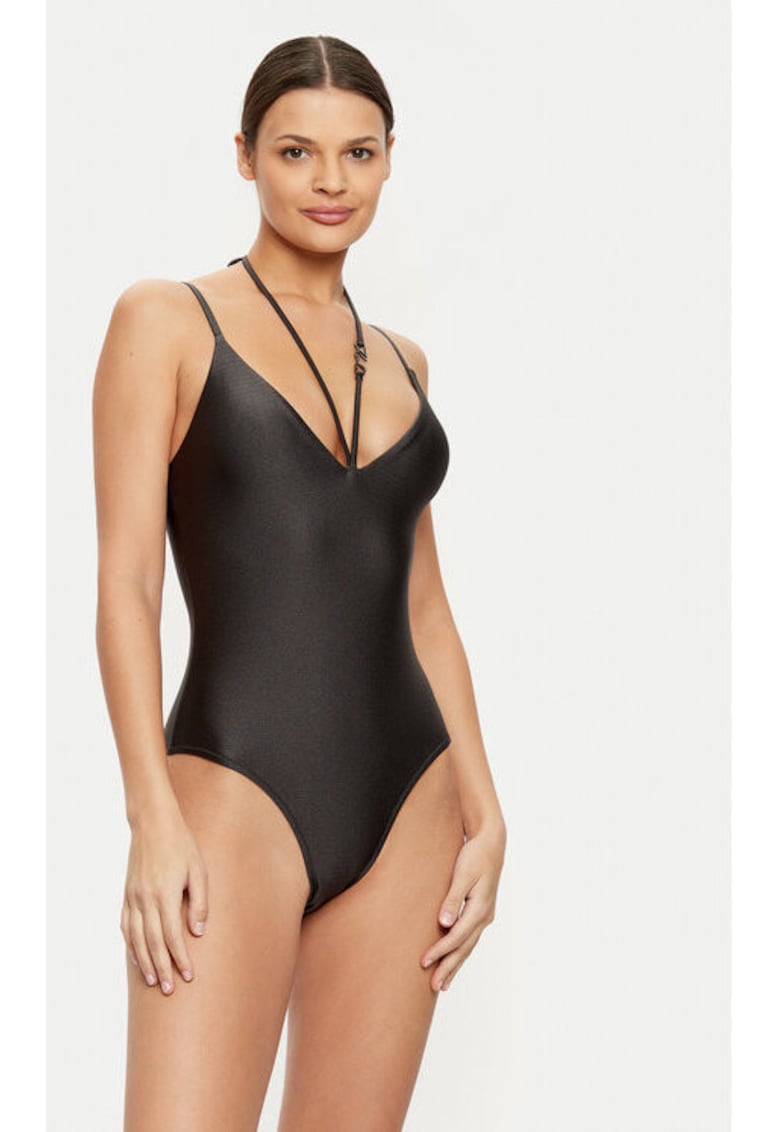 Costum de baie dama - 304579967 - Poliamida - Gri - Gri