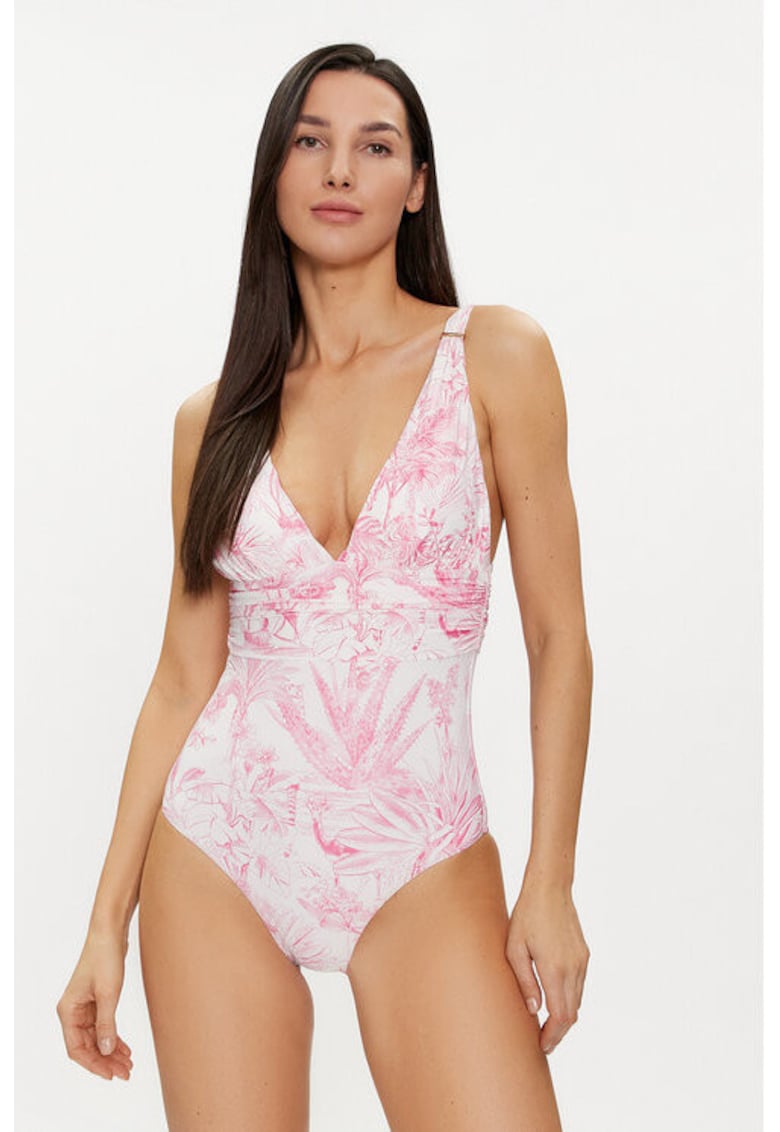 Costum de baie dama - 303700850 - Poliamida - Roz - Roz