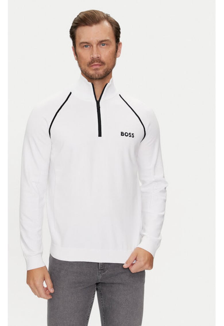 Pulover barbati -  304020759 - Bumbac - Alb