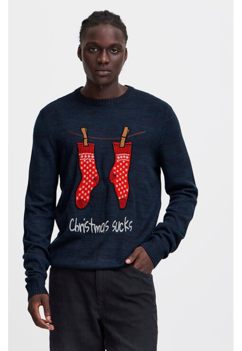 Pulover barbati - 304400926 - Acril - Albastru