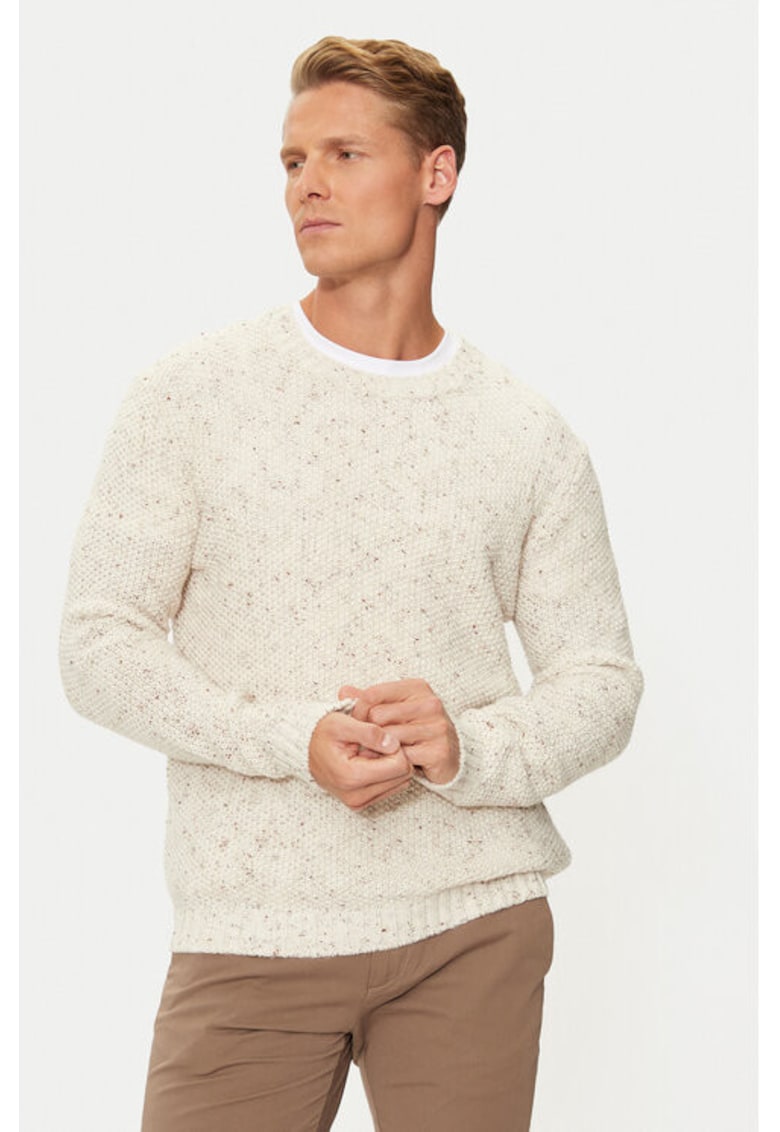 Pulover barbati -  304287176 - Poliester/Lana - Bej
