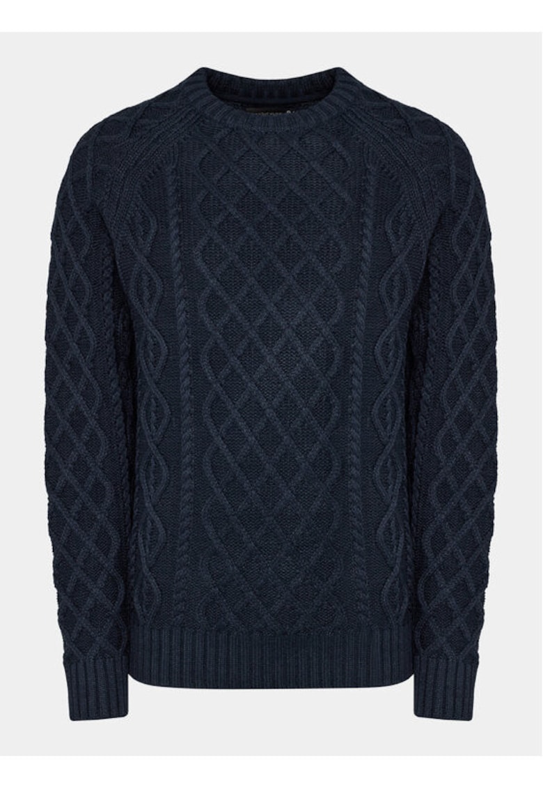 Pulover barbati -  303548452 - Bumbac/Acril - Albastru