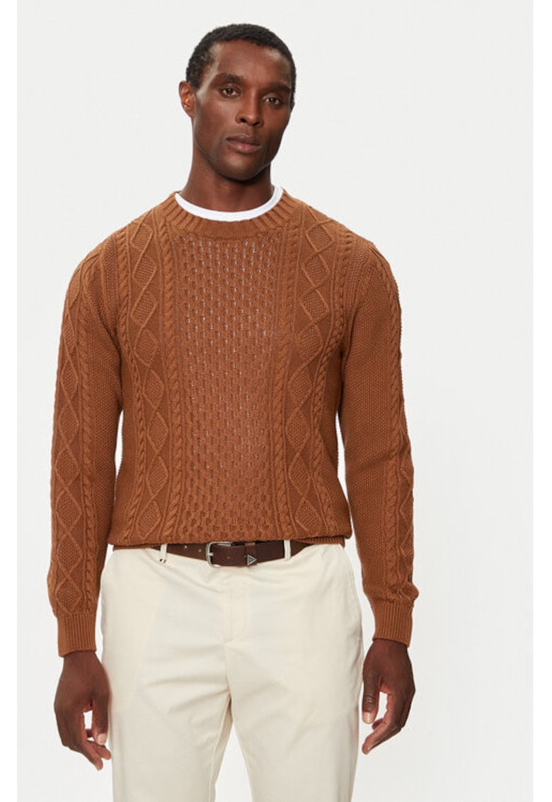 Pulover barbati -  304424182 - Bumbac - XL INTL - Maro Pulover barbati -  304424182 - Bumbac - XL INTL - Maro