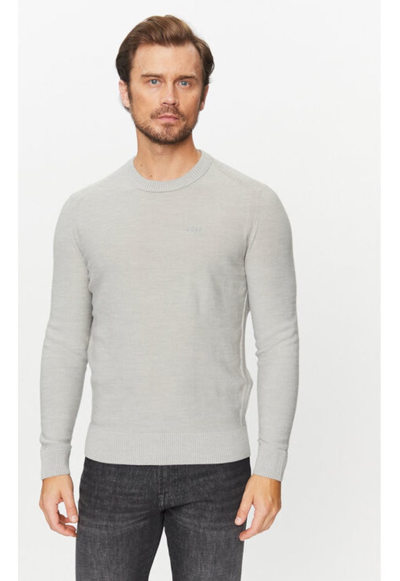 Pulover barbati - 303387822 - Lana/Acril - 3XL INTL - Gri