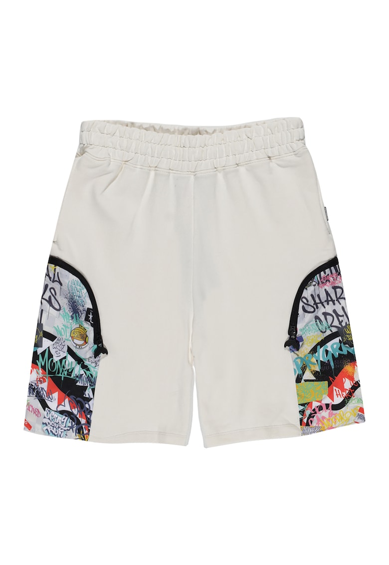 Pantaloni scurti cu buzunare cu fermoar Sharks In The Rizz