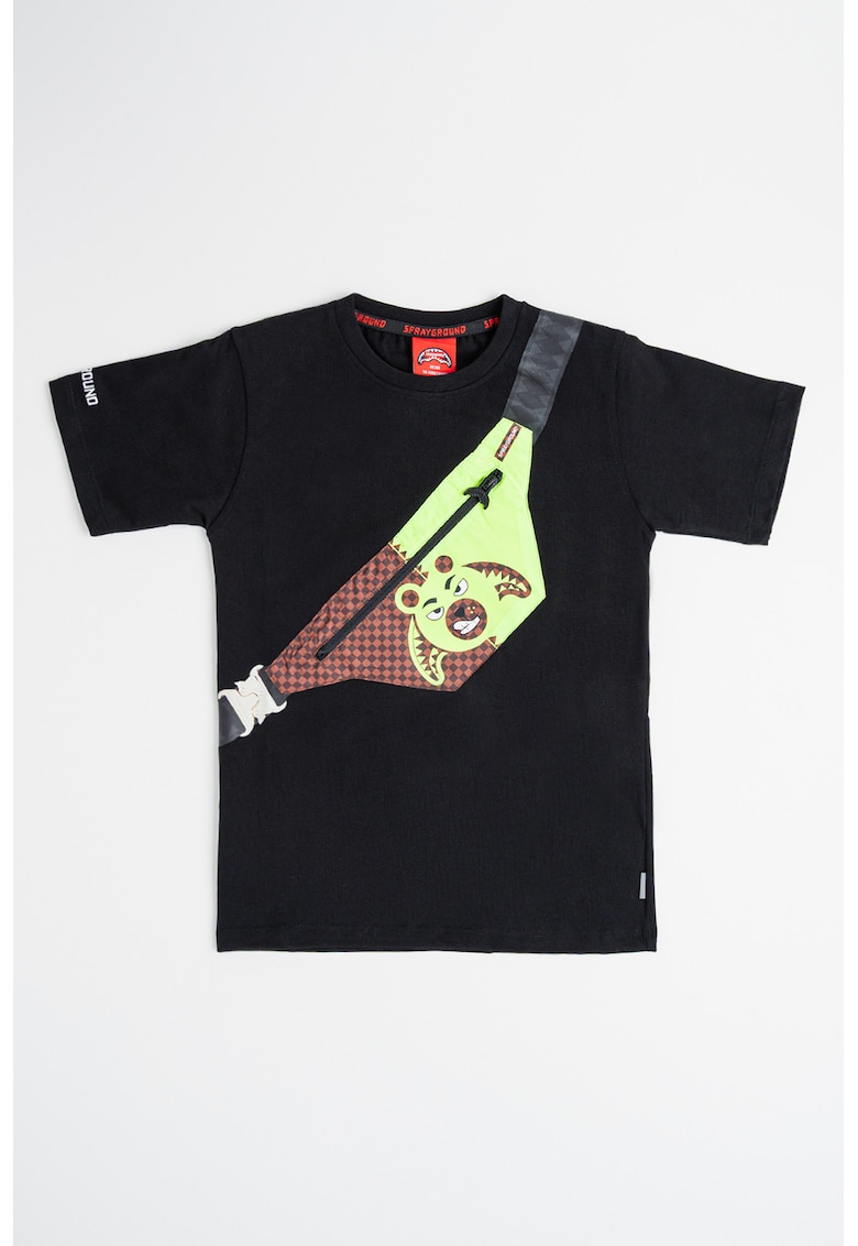 Tricou din bumbac Crossbody Money Bear