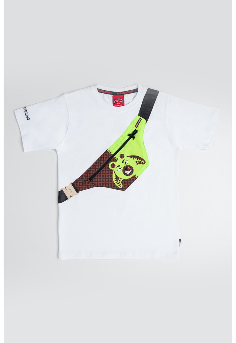 Tricou din bumbac Crossbody Money Bear