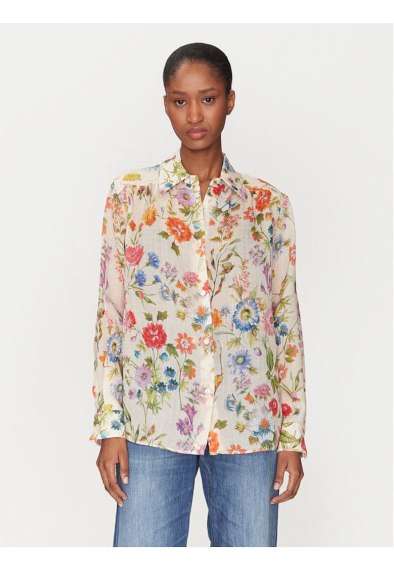 Camasa dama -  304968747 - Ramie - Multicolor