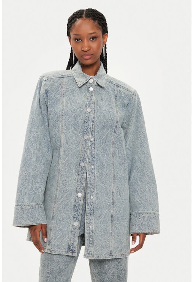 Camasa dama -  304376795 - Bumbac - Albastru