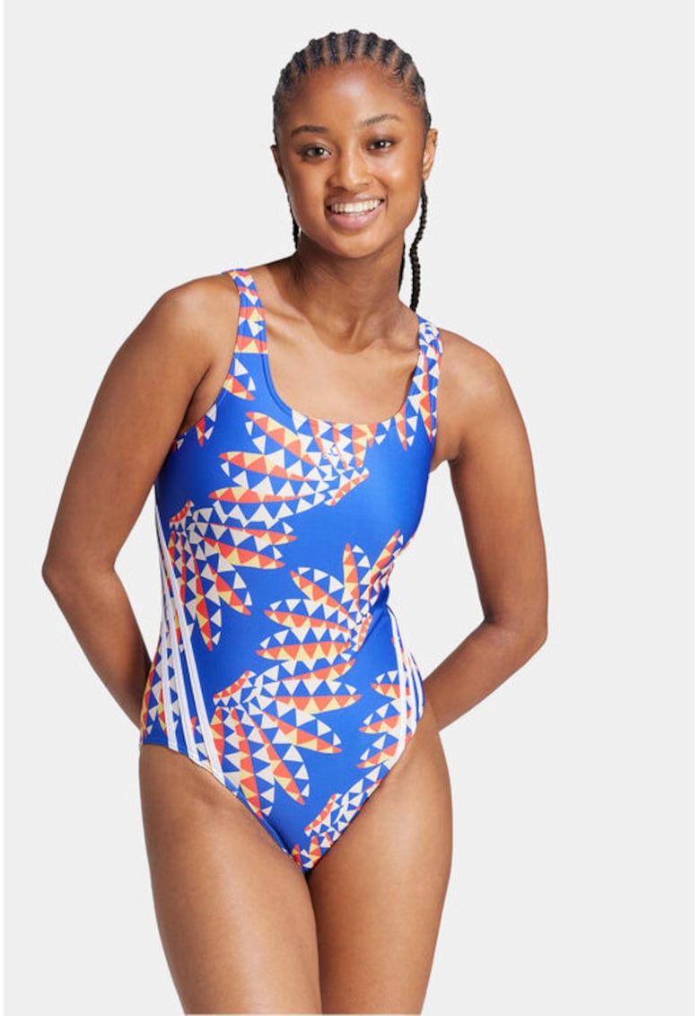 Costum de baie dama - 303455187 - Poliester reciclat - Albastru