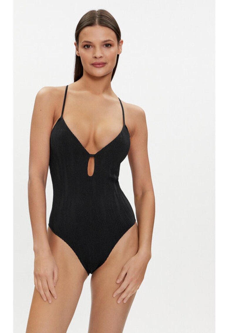 Costum de baie dama - 303561963 - Poliamida - Negru