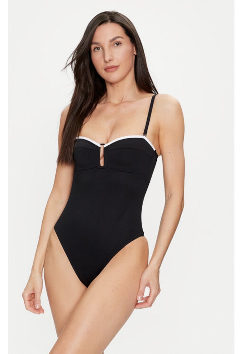 Costum de baie dama - 303559151 - Nylon - Negru - Negru