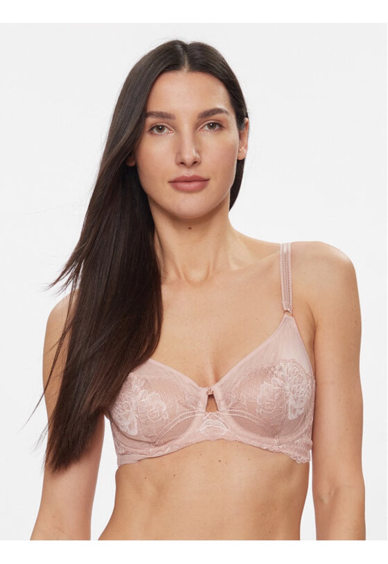 Sutien dama - 303314460 - Poliamida/Elastan/Poliester - Roz - Roz
