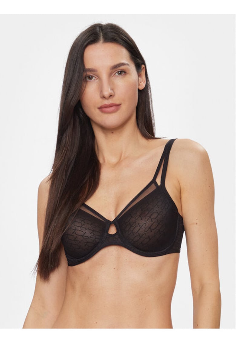 Sutien dama - 303308100 - Poliamida/Elastan - Negru - Negru