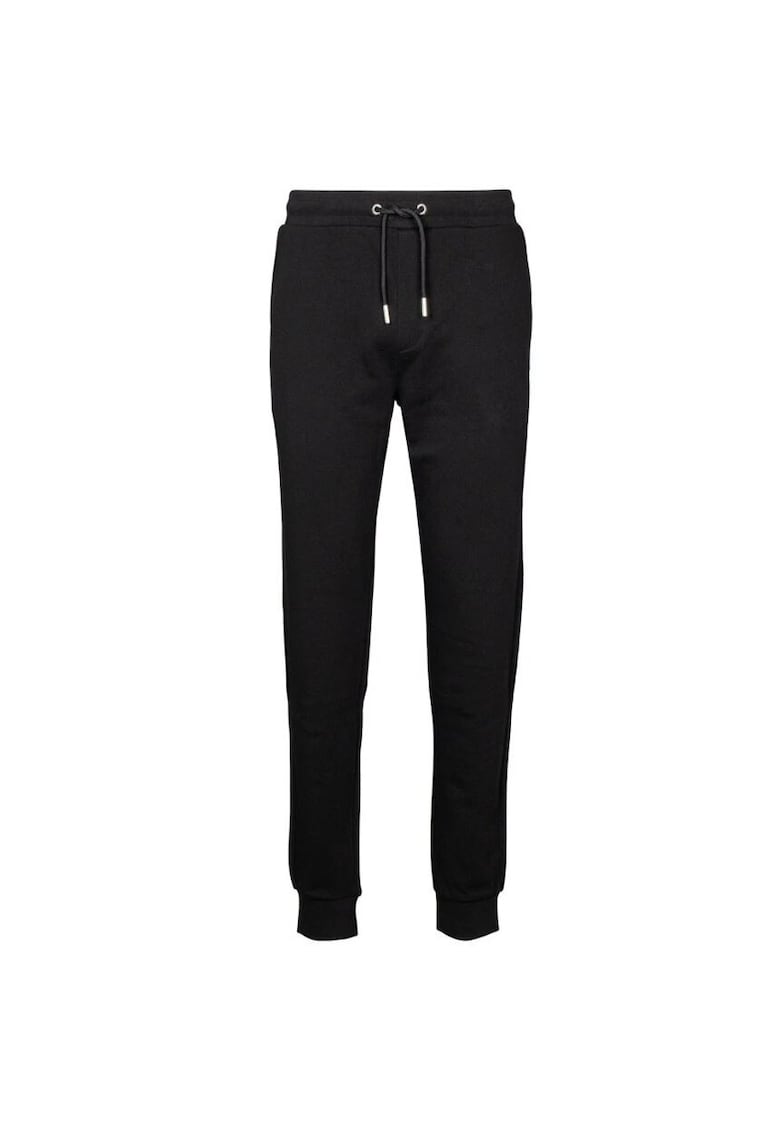 Pantaloni sport barbati 705752 500900 990 - Bumbac/Poliester - Negru