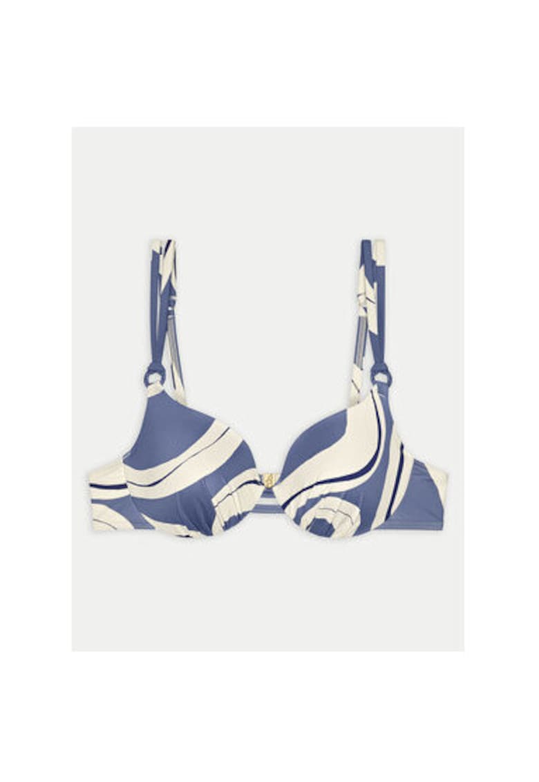 Sutien Albastru - Material Poliamida/Elastan - Albastru