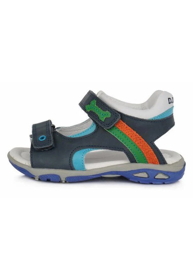 Sandale din Piele Baieti - Bone - Talpa Flexibila - AC290-833 - Bleumarin