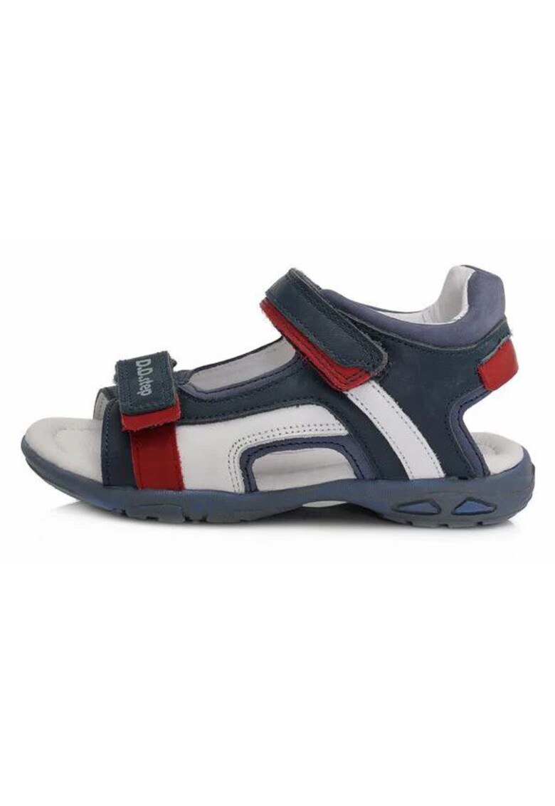 Sandale Baietei - din Piele - cu Scai - AC290-434 - Bleumarin