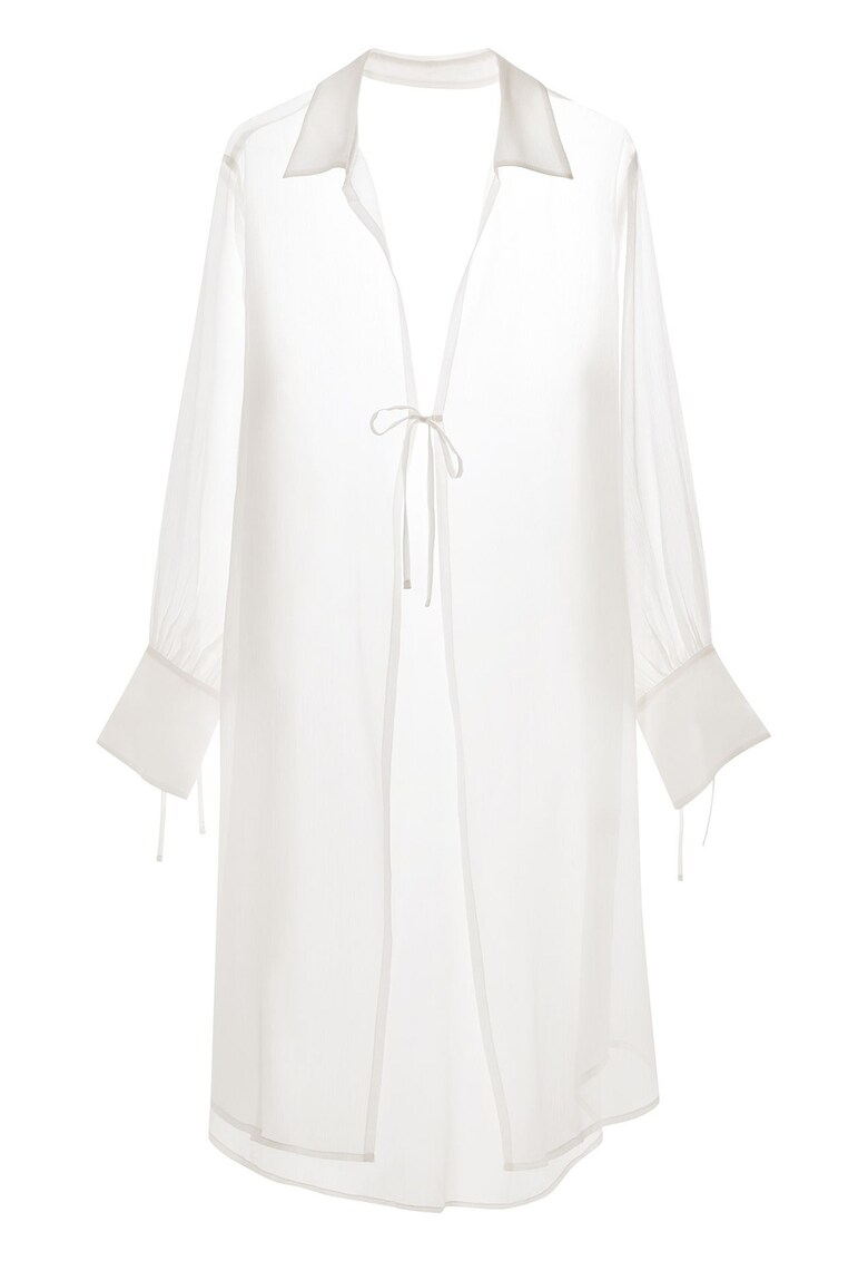 Tunica pentru plaja Roma alb crem - Crem