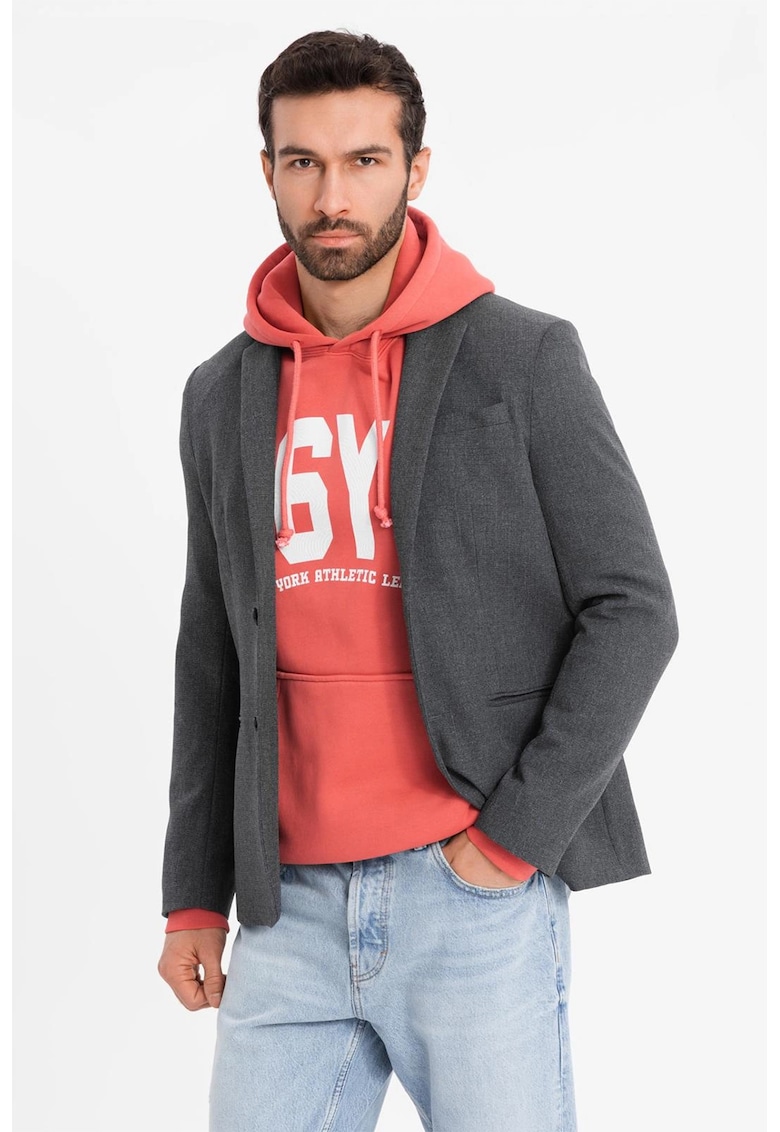 Sacou cu model uni si nasturi