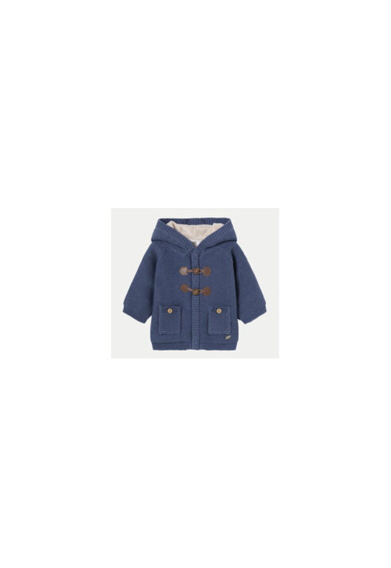 Cardigan baieti -  304309991 - Bumbac/Acril - 62 CM - Albastru