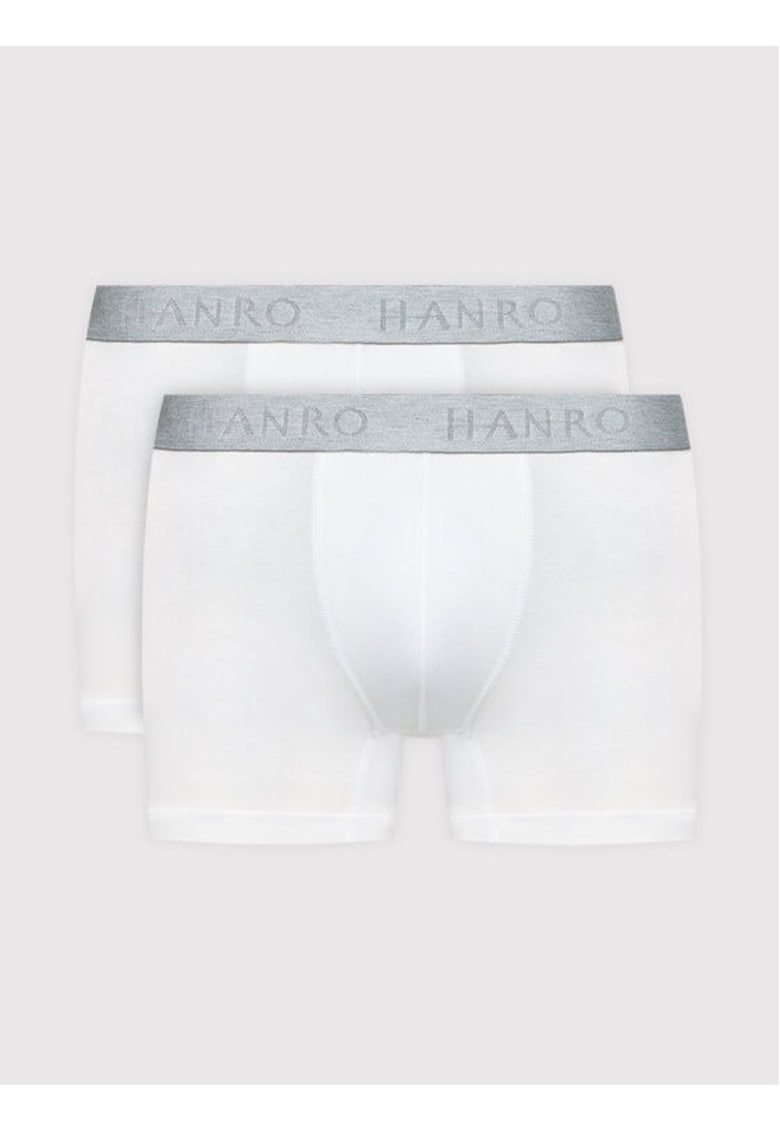 Set 2 boxeri barbati - 208962667 - Bumbac - Alb Set 2 boxeri barbati - 208962667 - Bumbac - Alb