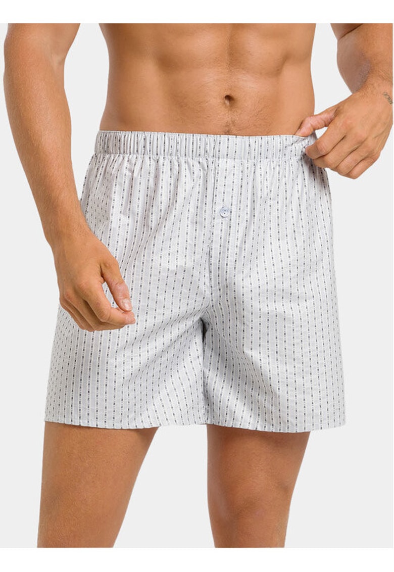 Boxeri barbati - 303703394 - Bumbac - Alb Boxeri barbati - 303703394 - Bumbac - Alb