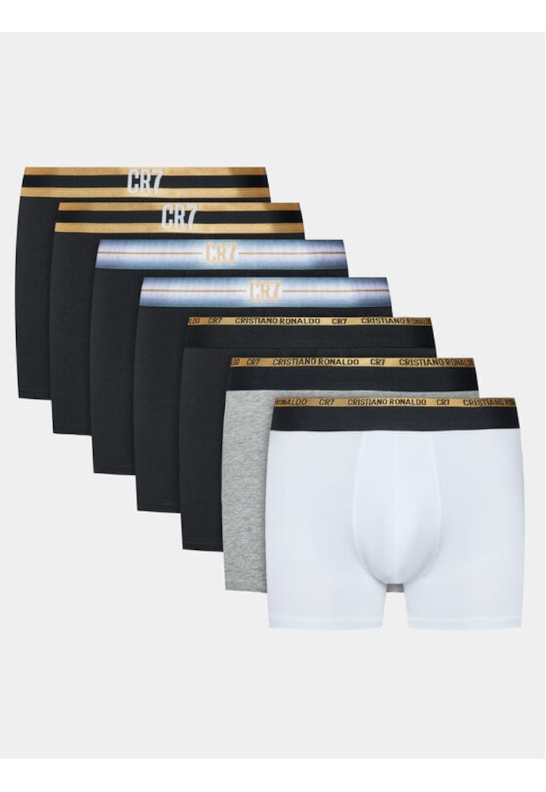 Set boxeri barbati -  Bumbac - Multicolor Set boxeri barbati -  Bumbac - Multicolor