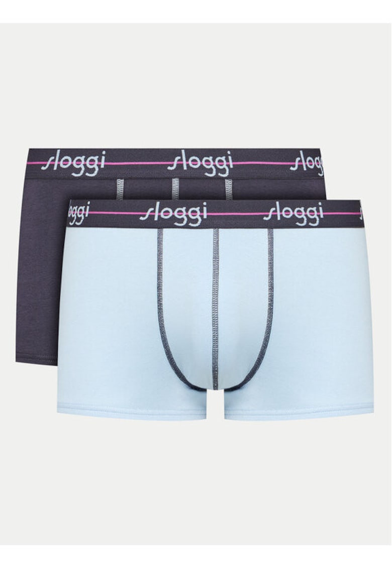 Set 2 boxeri barbati -  304362293 - Bumbac - Albastru