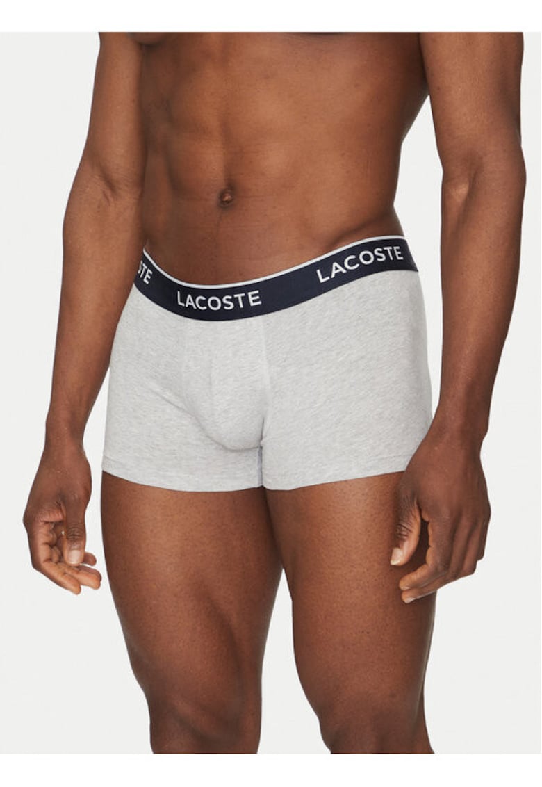 Set 3 boxeri barbati - 304997860 - Bumbac - Gri Set 3 boxeri barbati - 304997860 - Bumbac - Gri