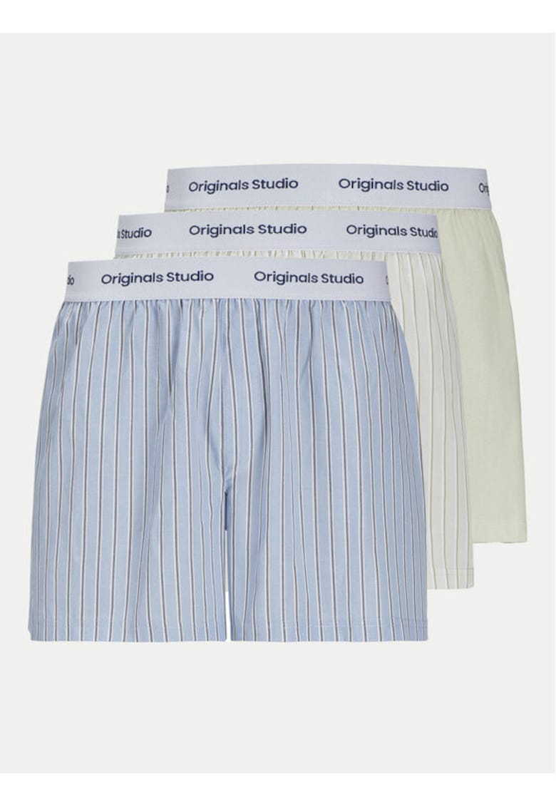 Set 3 boxeri barbati -  304780332 - Bumbac - Multicolor