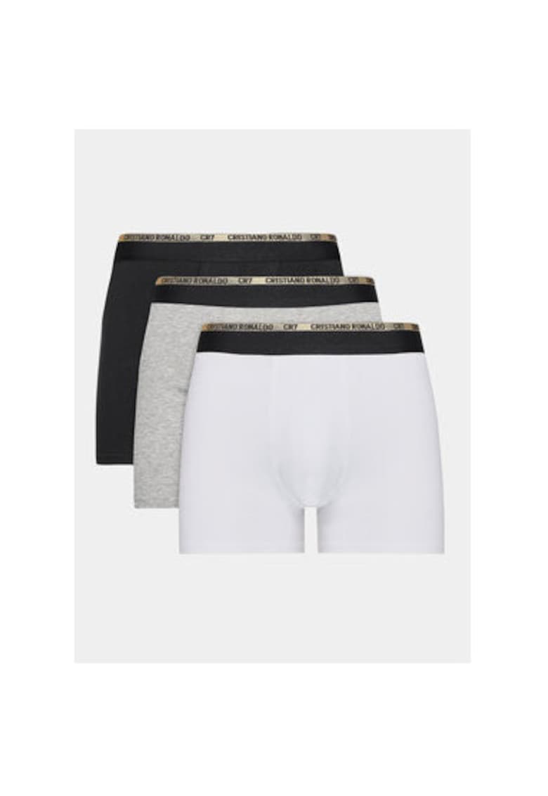 Set 3 boxeri barbati Cristiano Ronaldo Cr7 - 300 8100 49 - Bumbac/Elastan - S INTL - Multicolor