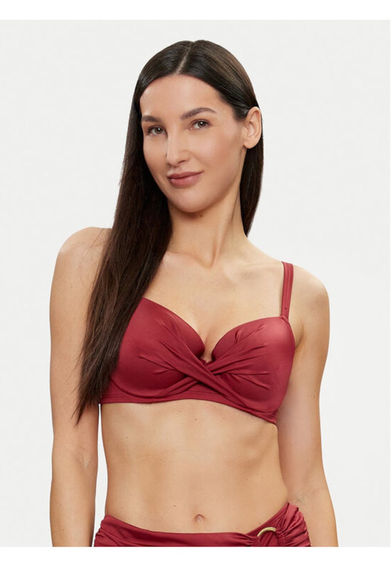 Sutien 303966409 - Poliester/Elastan - 80C EU - Rosu