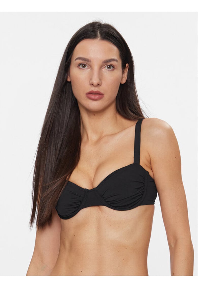 Sutien 303653637 - Nylon/Elastan - Negru - Negru