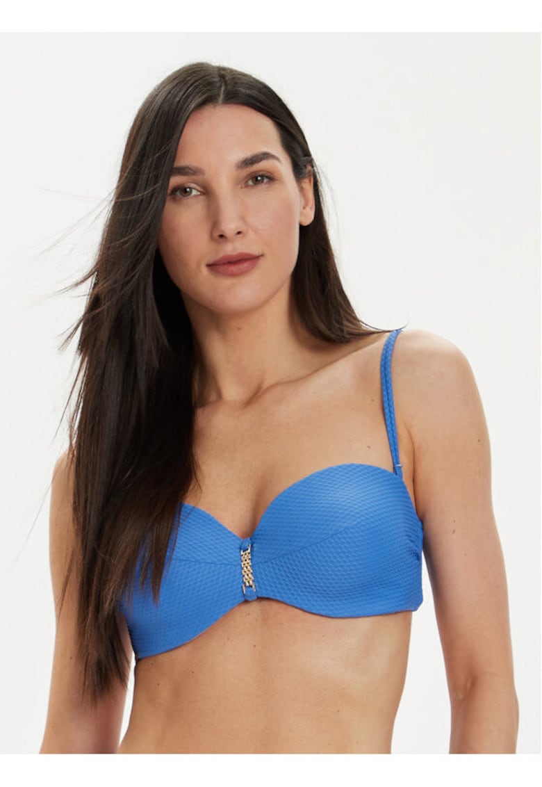 Sutien  303690281 - Poliamida/Elastan - Albastru