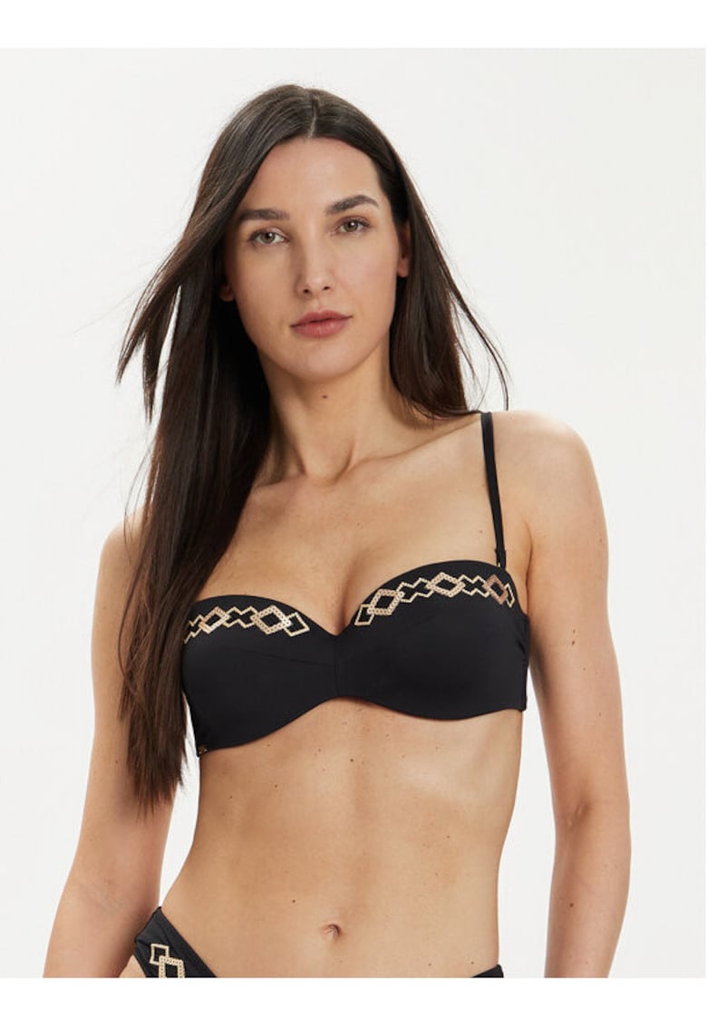 Sutien  303691240 - Poliamida/Elastan - Negru