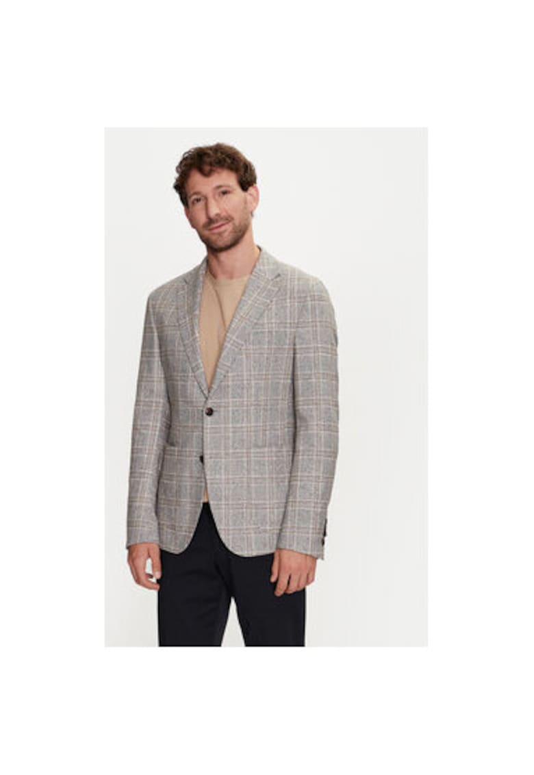 Sacou barbati - 304015335 - Poliester/Bumbac/Lana - Gri Sacou barbati - 304015335 - Poliester/Bumbac/Lana - Gri