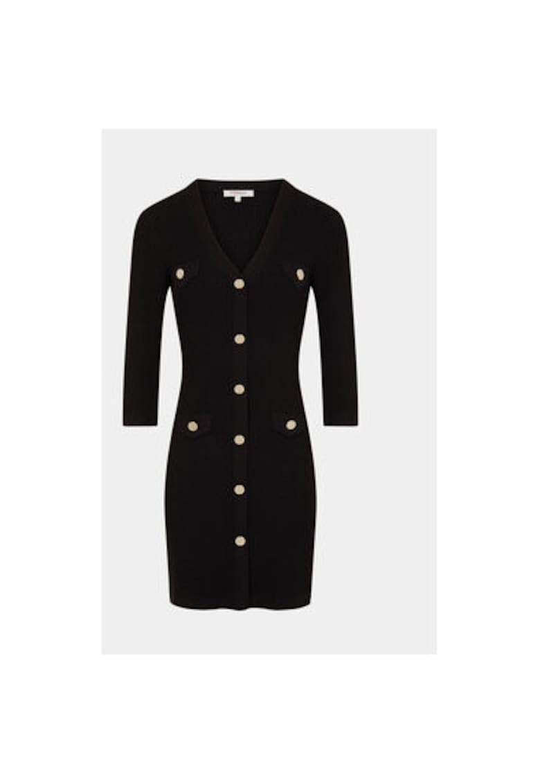 Rochie dama -  303917791 - Viscoza/Poliamida - Negru